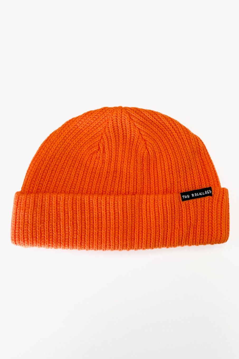 Women Notice The Reckless | Orange Beanie