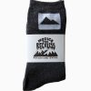 Men Notice The Reckless Accessories | The Reckless Socks - Charcoal