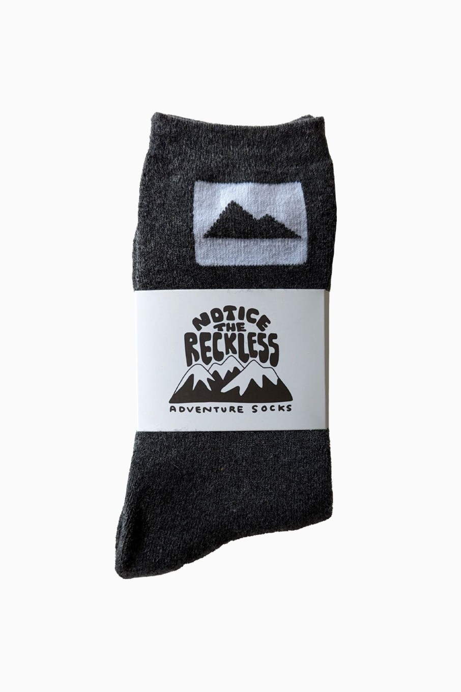 Men Notice The Reckless Accessories | The Reckless Socks - Charcoal