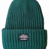 Men Notice The Reckless Headwear | Forest Green Beanie