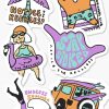 Men Notice The Reckless Accessories | Gone Surfing Sticker Pack