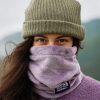 Women Notice The Reckless | Mauve Neck Gaiter