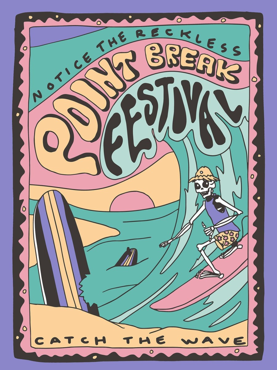 Men Notice The Reckless Accessories | Point Break Festival Poster