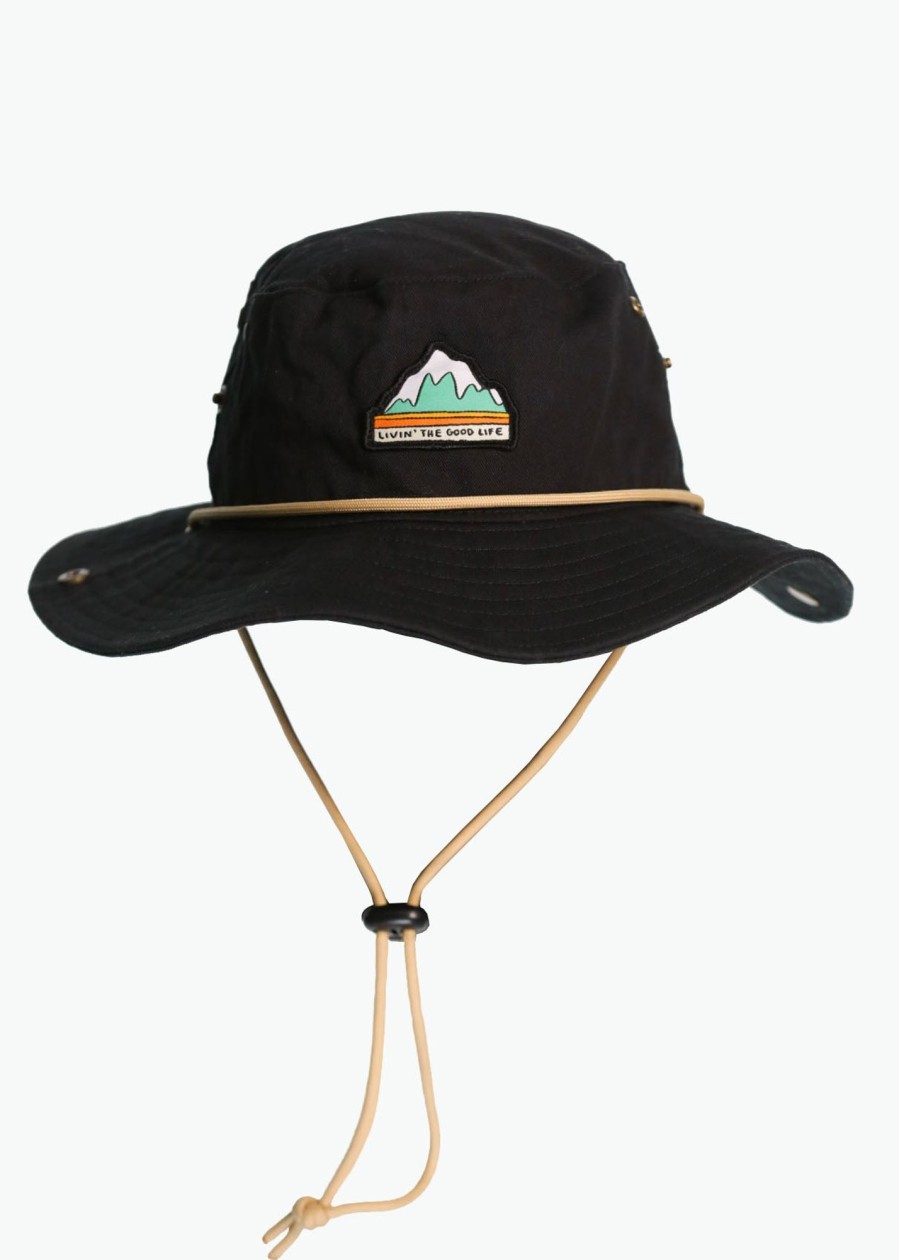 Men Notice The Reckless Headwear | Mountain Bucket Hat