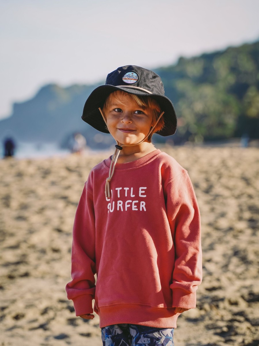 Kids Notice The Reckless | Little Surfer Crewneck