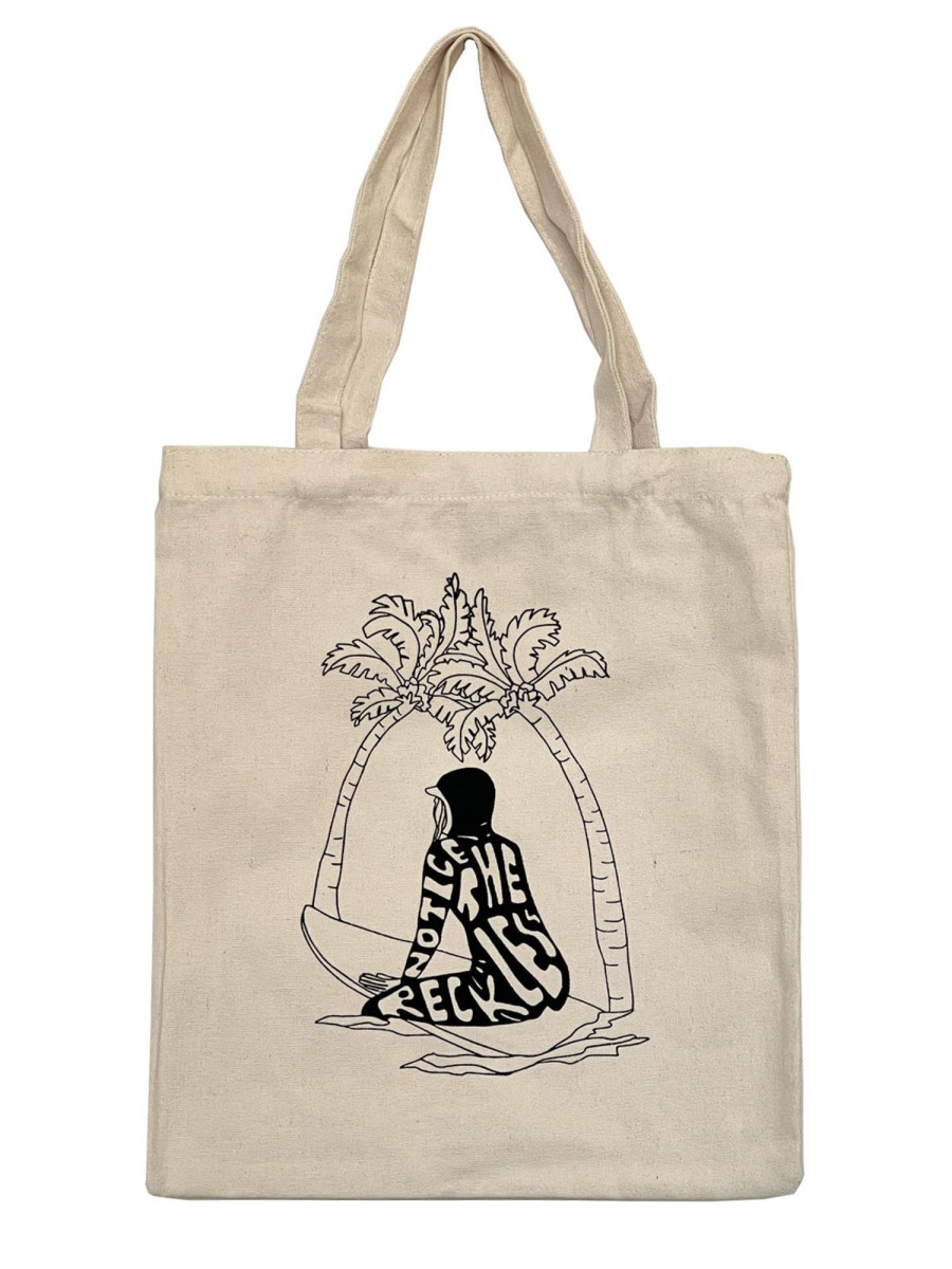 Women Notice The Reckless | Beach Tote Bag