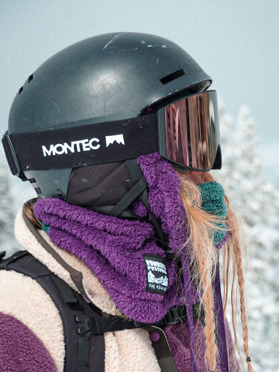 Men Notice The Reckless Headwear | Powradise Rider Hood - Purple & Green