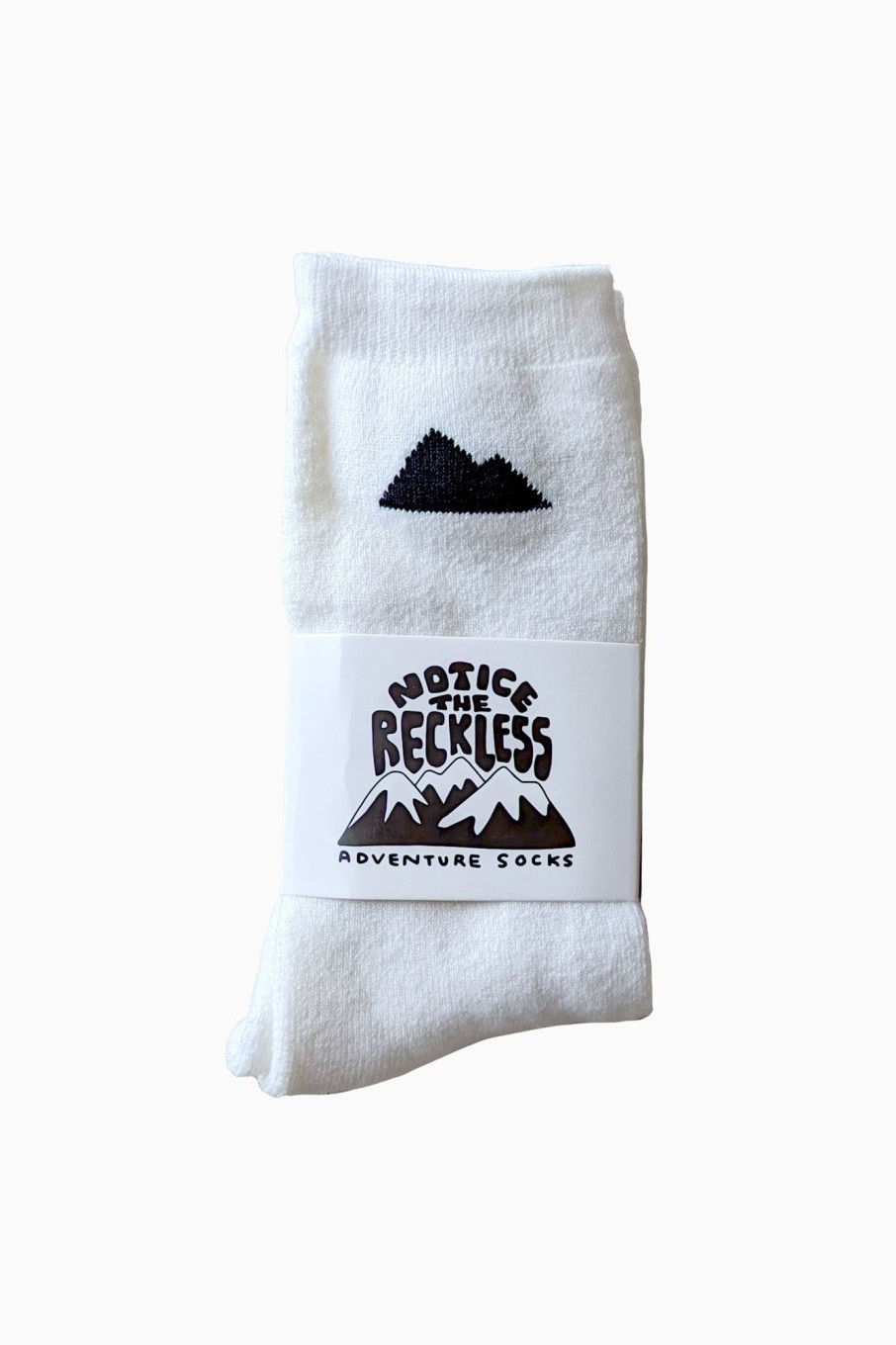 Men Notice The Reckless Accessories | The Reckless Socks - White