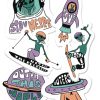 Women Notice The Reckless | Outta This World Sticker Pack