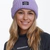 Women Notice The Reckless | Big Lilac Beanie