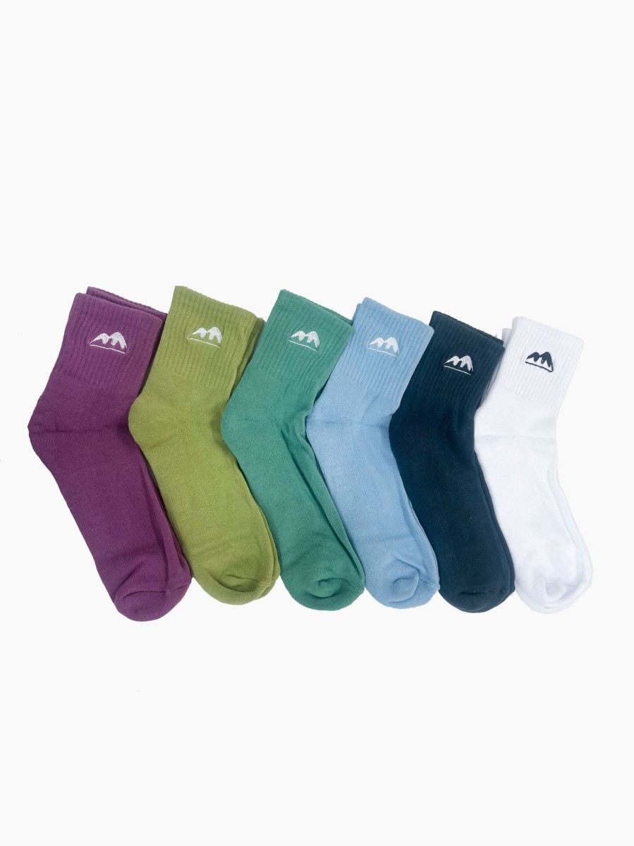 Men Notice The Reckless Accessories | Mountain Socks 6 Pack