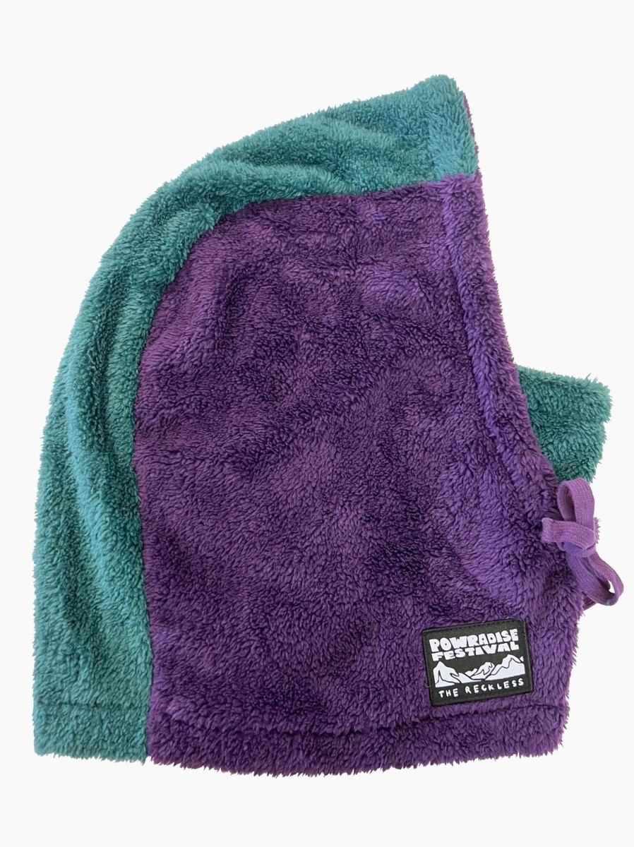 Women Notice The Reckless | Powradise Rider Hood - Purple & Green