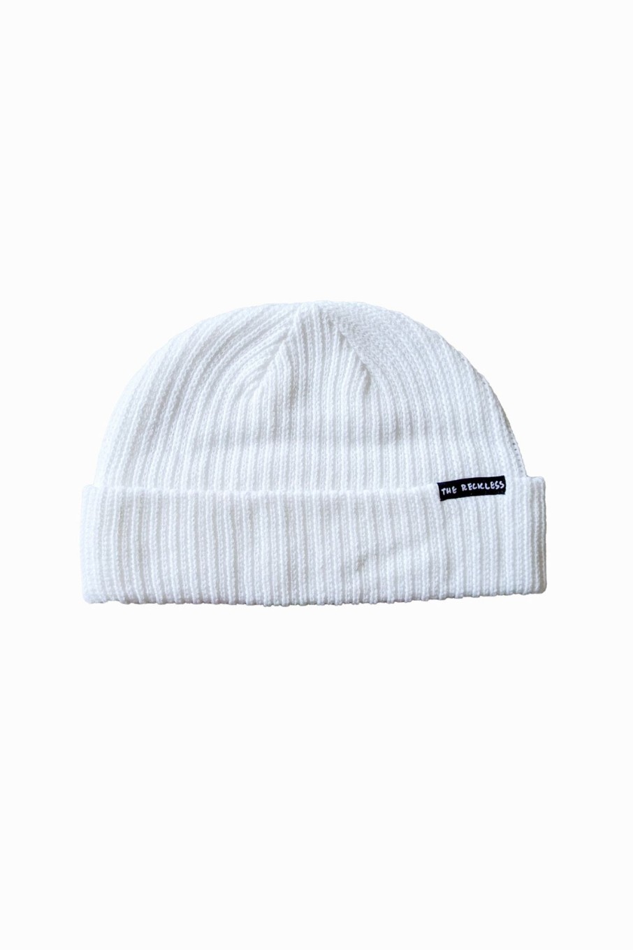 Men Notice The Reckless Accessories | White Beanie