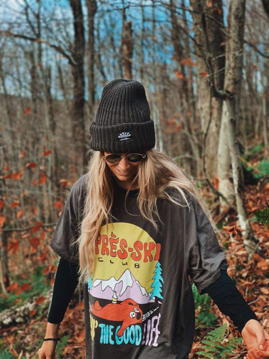 Women Notice The Reckless T-Shirts & Tanks | Apres Ski Oversized Tee