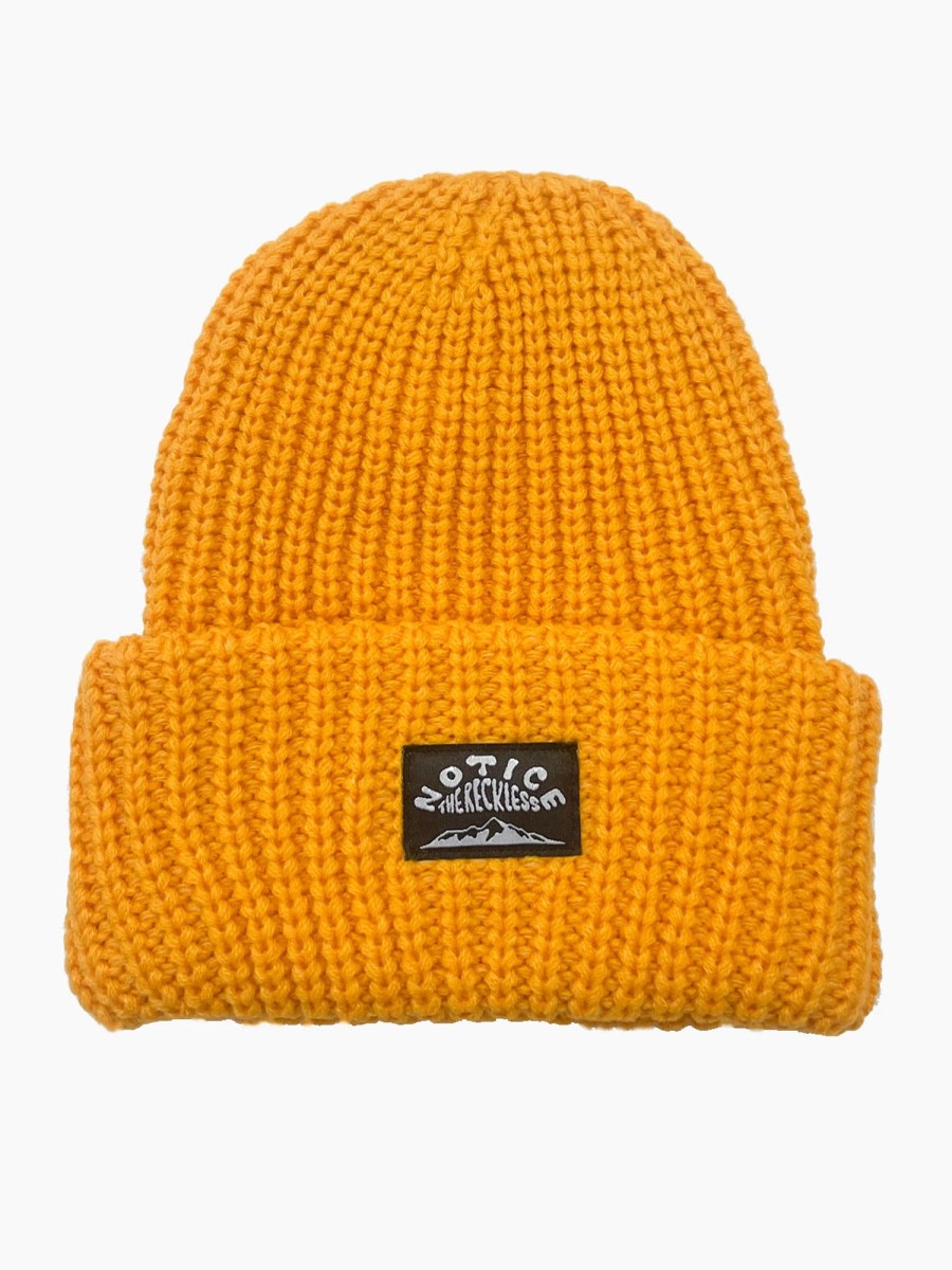 Men Notice The Reckless Accessories | Golden Hour Beanie