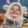 Kids Notice The Reckless | Polar Bear Rider Hood