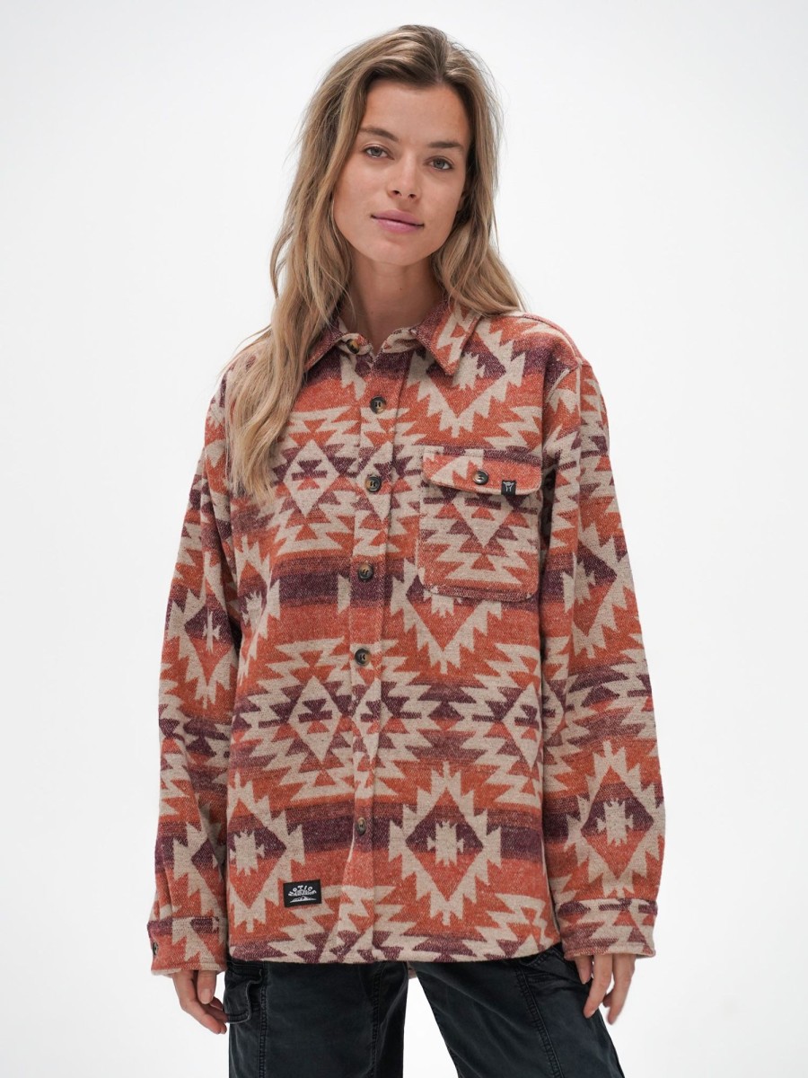 Women Notice The Reckless Ponchos & Shirts | Wanderlust Shirt