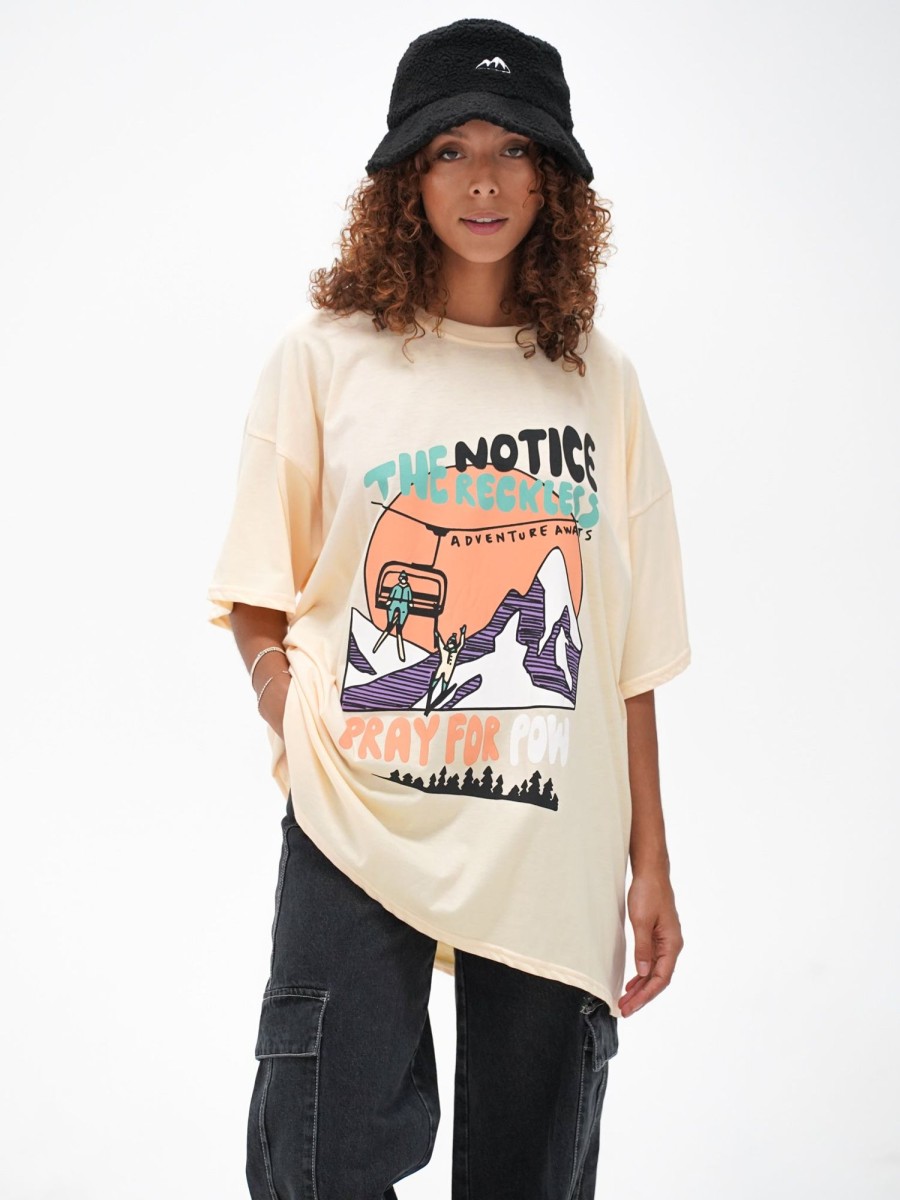 Women Notice The Reckless T-Shirts & Tanks | Le Sainte-Anne Oversized Tee