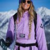 Women Notice The Reckless Fleeces & Vests | Lilac Fluffy Fleece