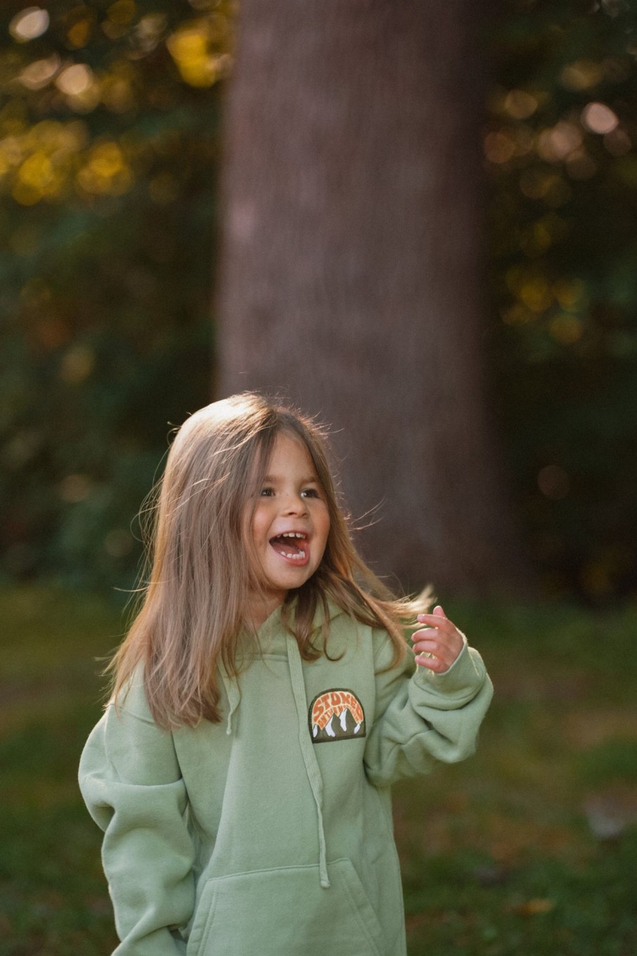 Kids Notice The Reckless | Stoked On The Mountain Hoodie