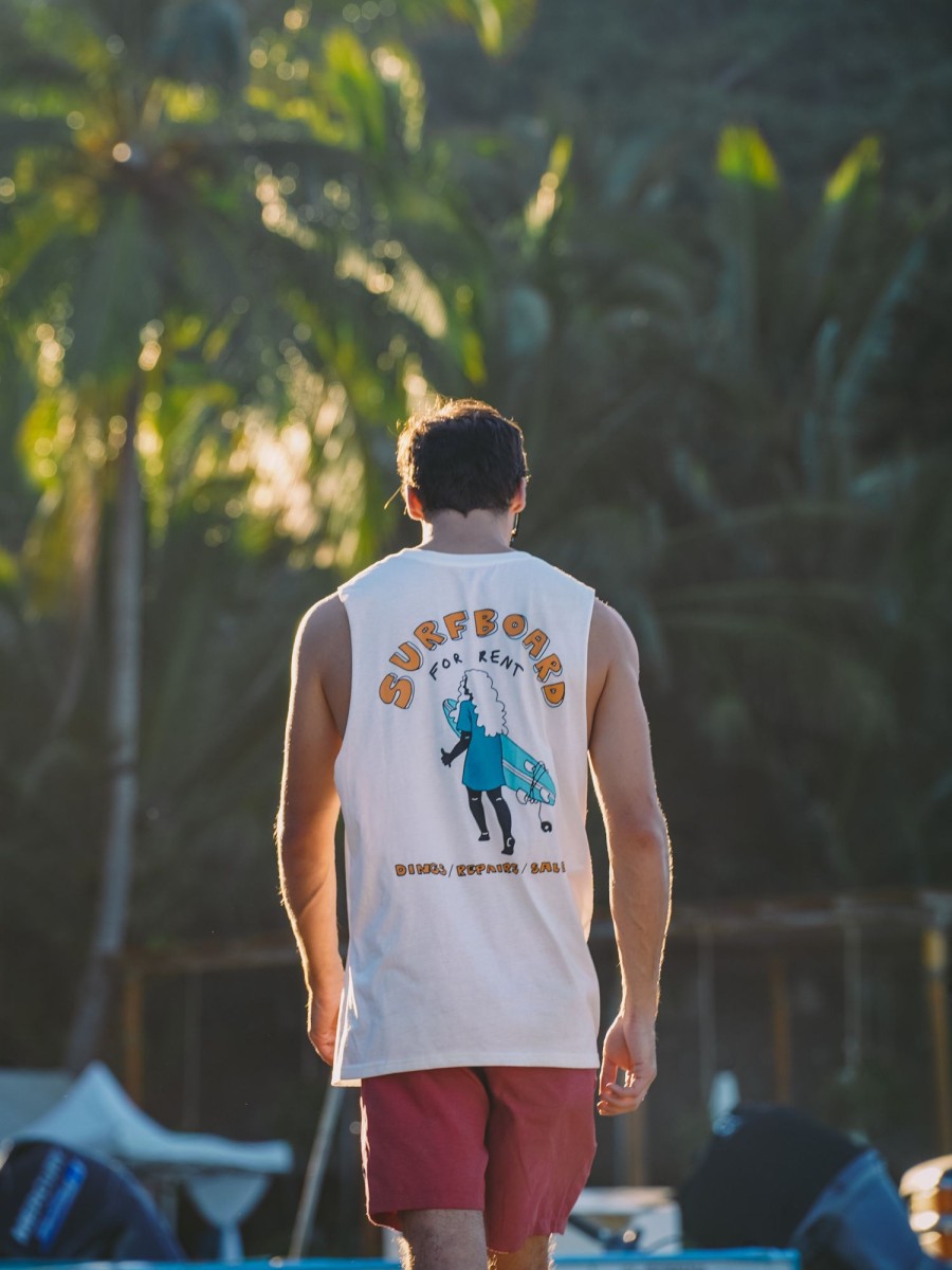 Men Notice The Reckless T-Shirts & Tanks | Surfboard For Rent Men'S Tank Top