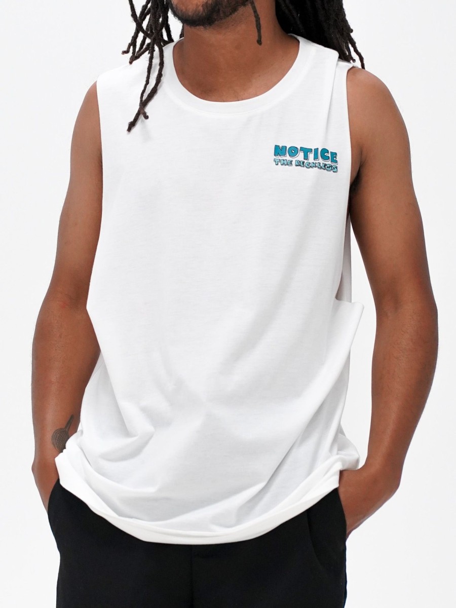 Men Notice The Reckless T-Shirts & Tanks | Surfboard For Rent Men'S Tank Top