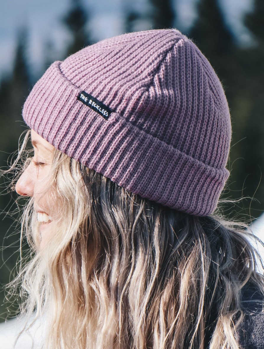 Women Notice The Reckless | Purple Haze Beanie