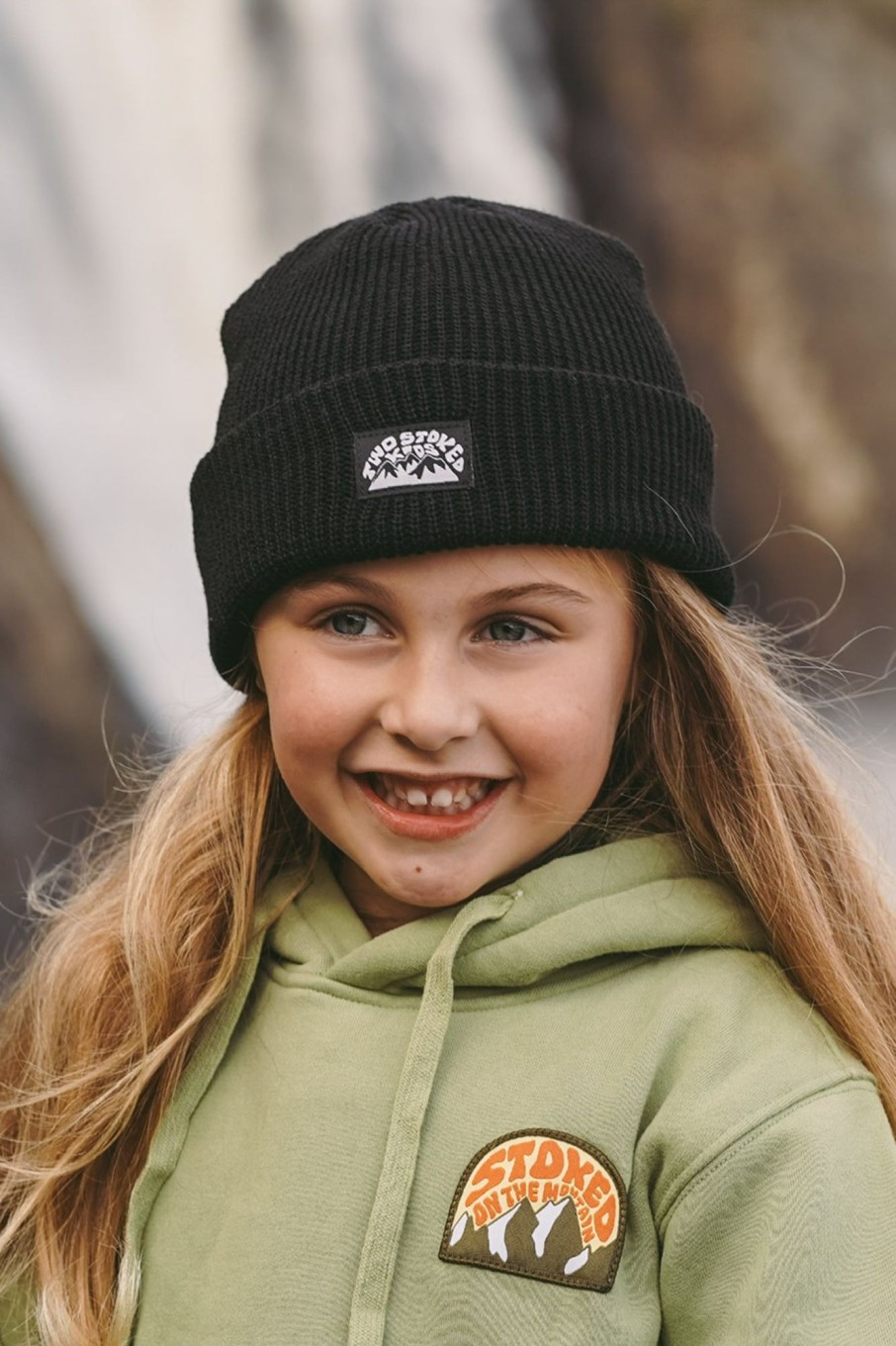 Kids Notice The Reckless | Black Beanie